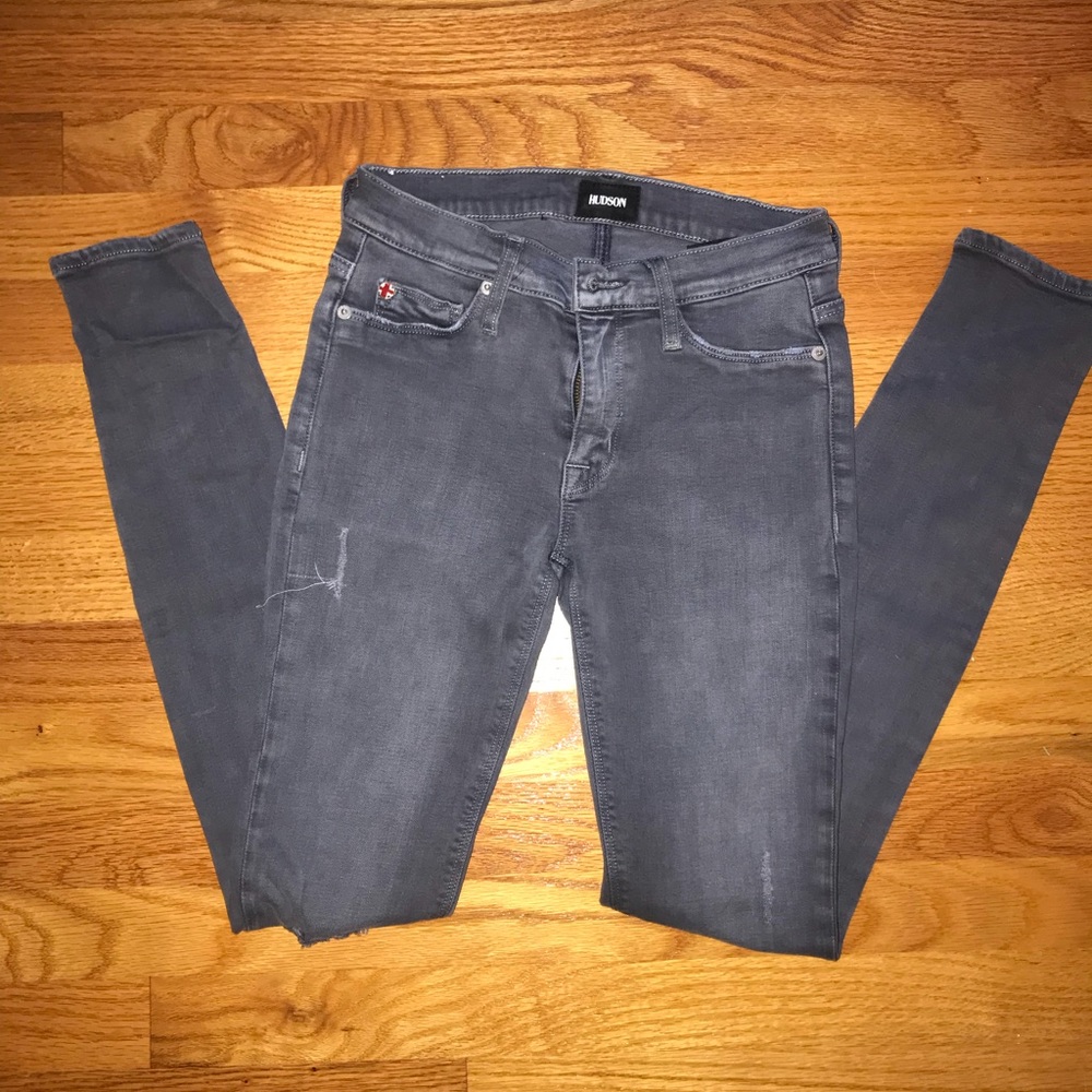 Hudson nico midrise super skinny jeans
